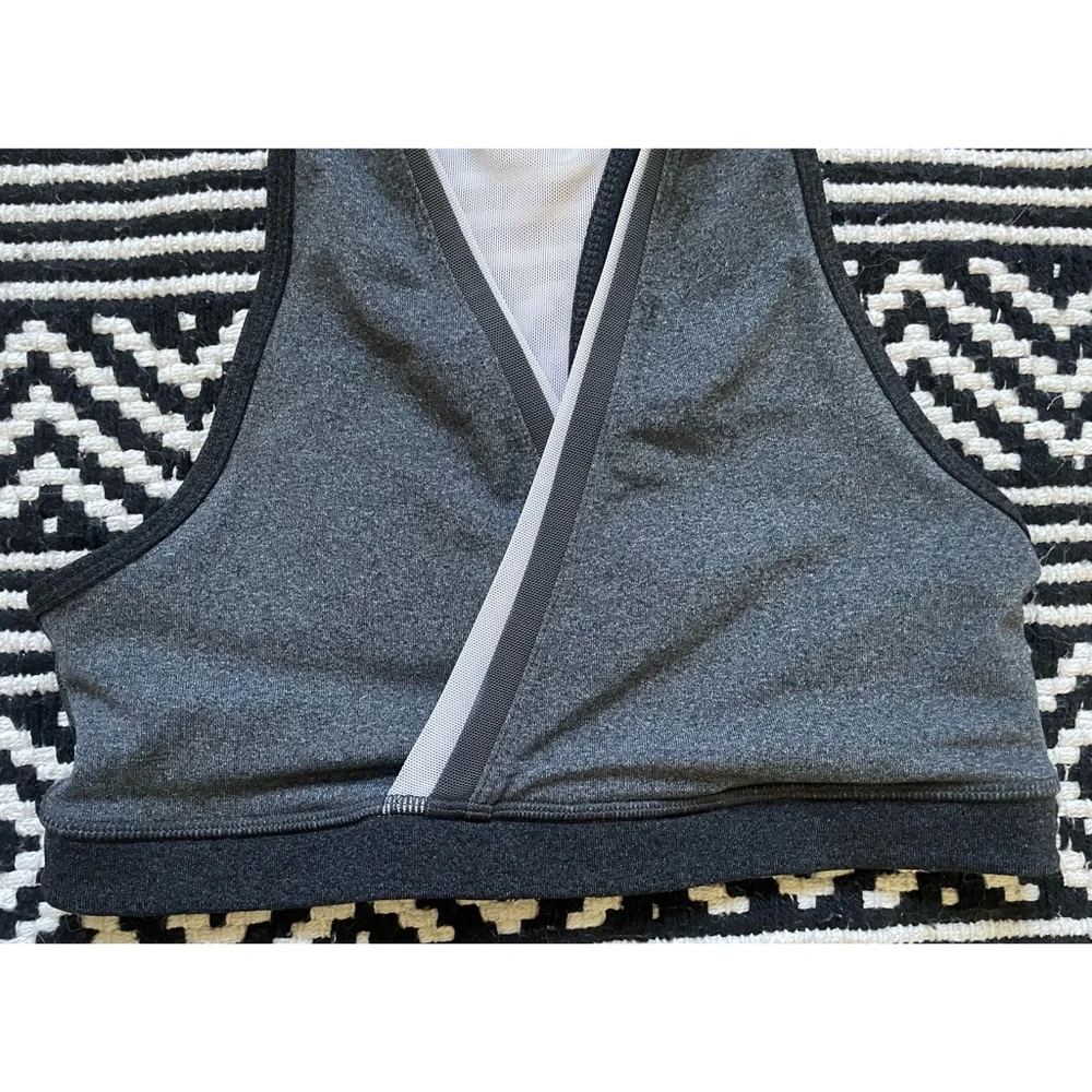 Lululemon Athletica Two Toned Grey Sports Bra